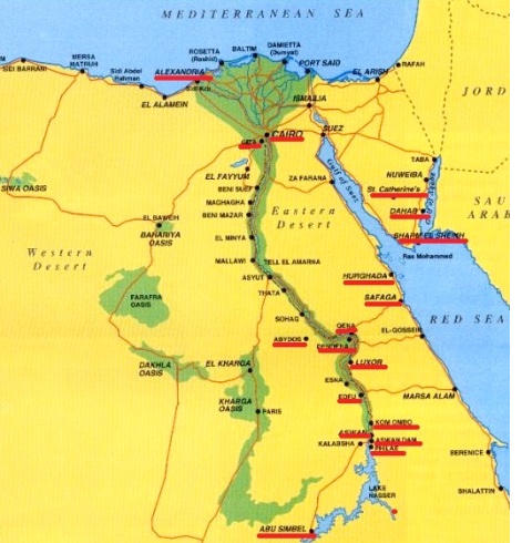 Circuit Hatschepsut Egypte